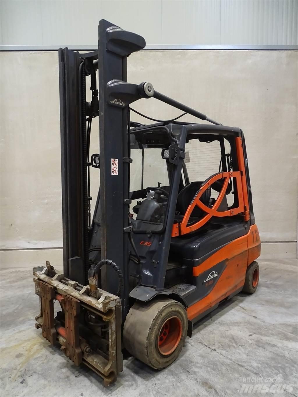 Linde E35L-01 Електронавантажувачі