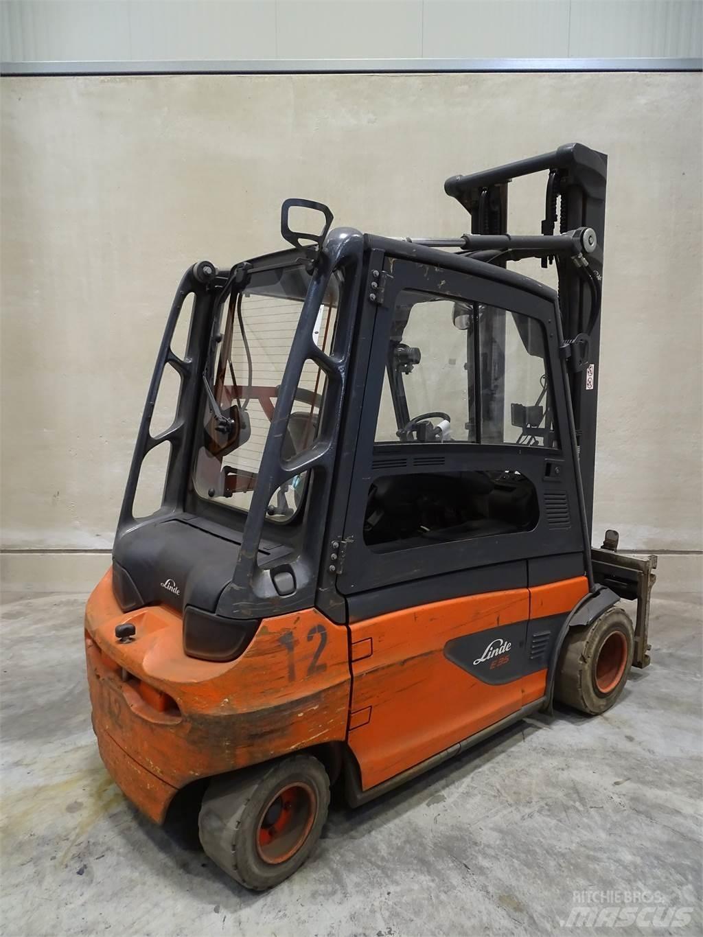 Linde E35L-01 Електронавантажувачі