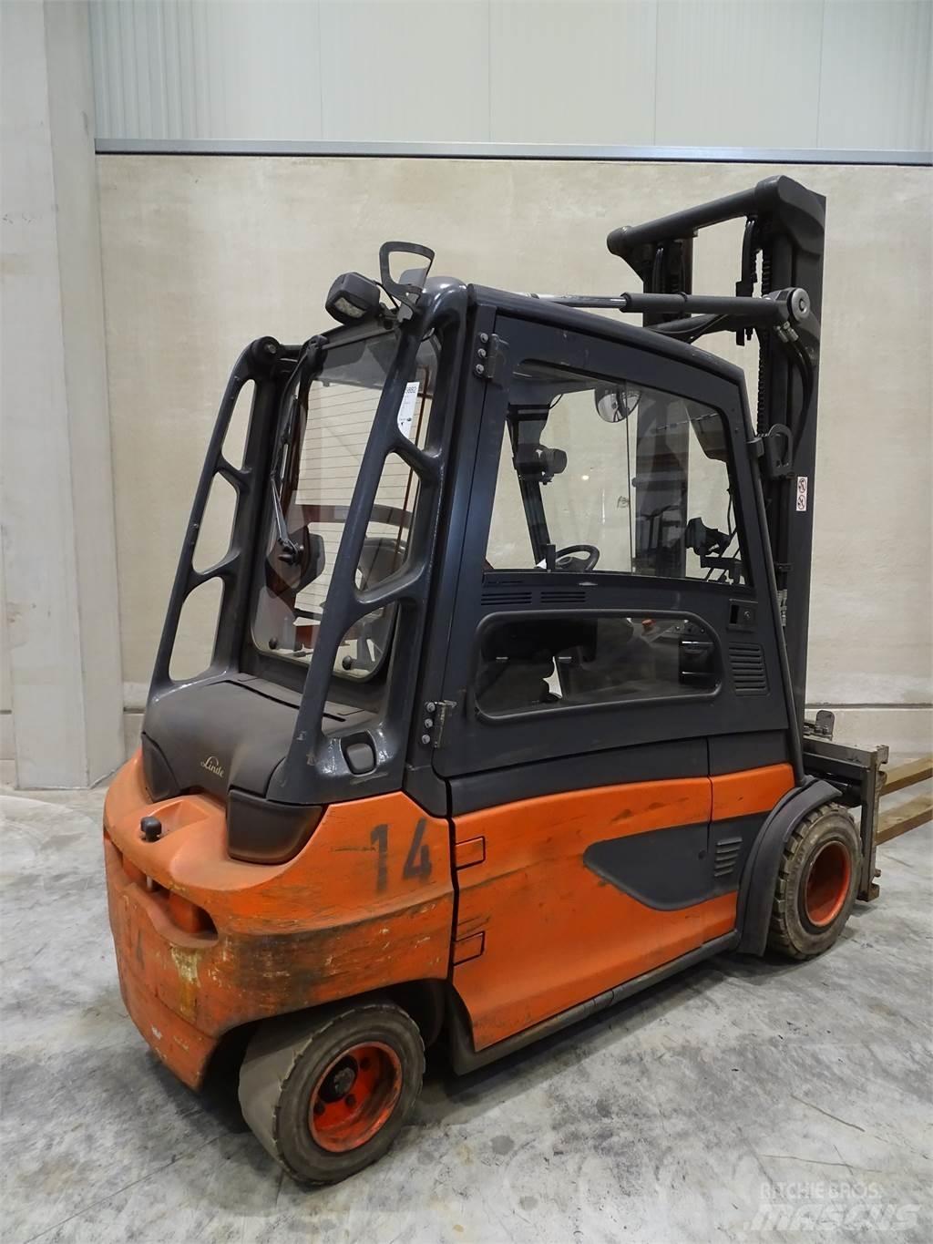 Linde E35L-01 Електронавантажувачі