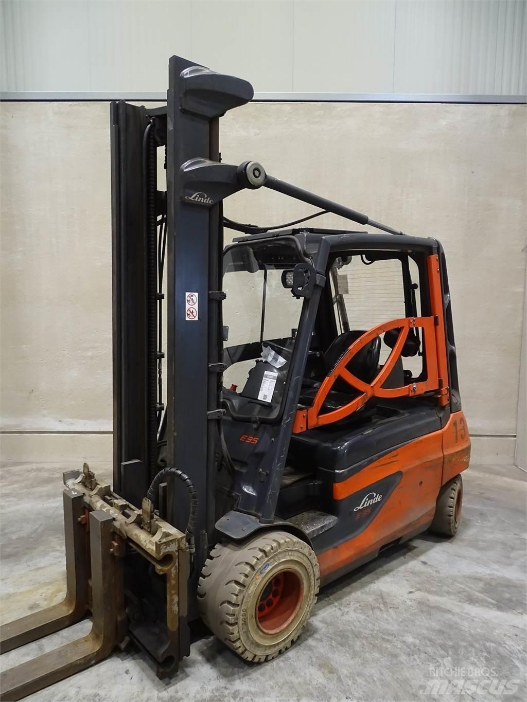 Linde E35L-01 Електронавантажувачі