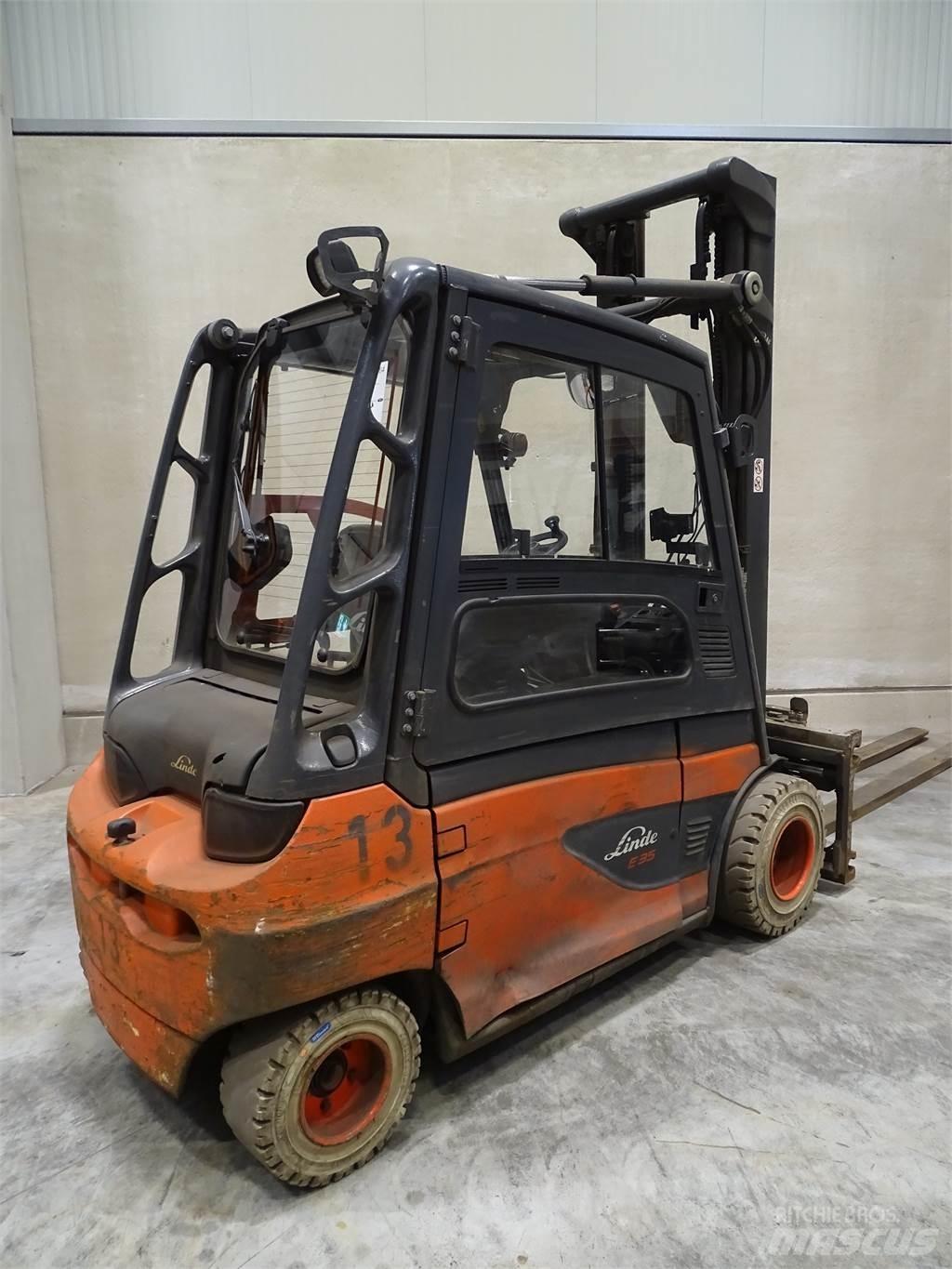 Linde E35L-01 Електронавантажувачі