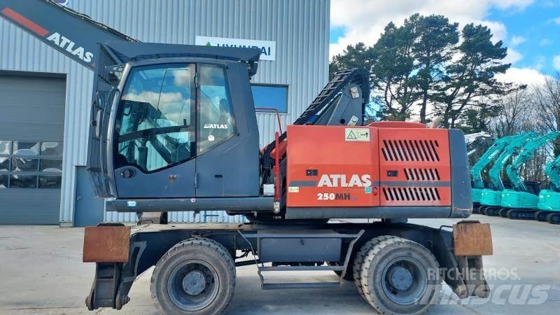 Atlas 250MH Перевантажувачі металобрухту/промислові навантажувачі