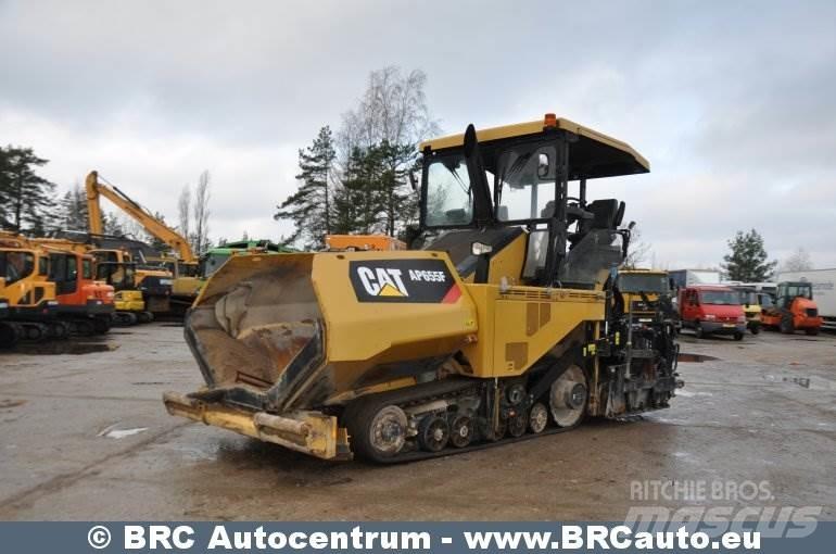 CAT AP655F Асфальтовкладачі