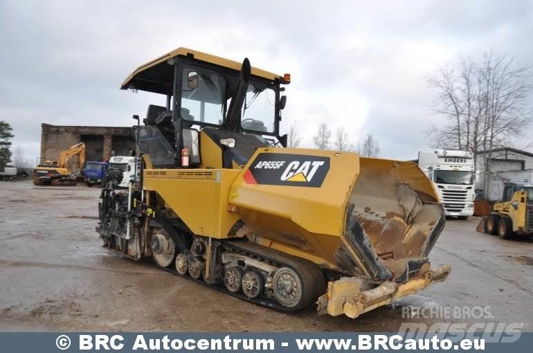 CAT AP655F Асфальтовкладачі
