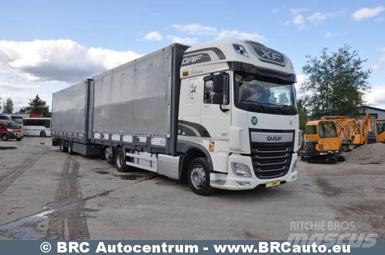 DAF XF 460 FAR Автотранспорт для перевезення тварин