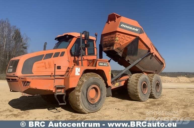 Doosan DA 40 Зчленовані самоскиди