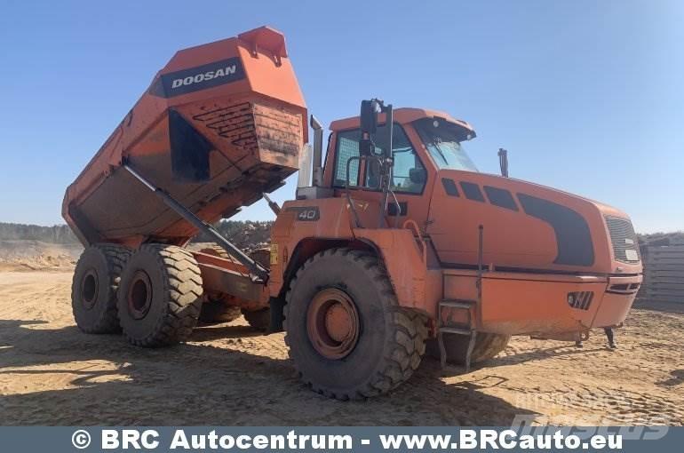 Doosan DA 40 Зчленовані самоскиди