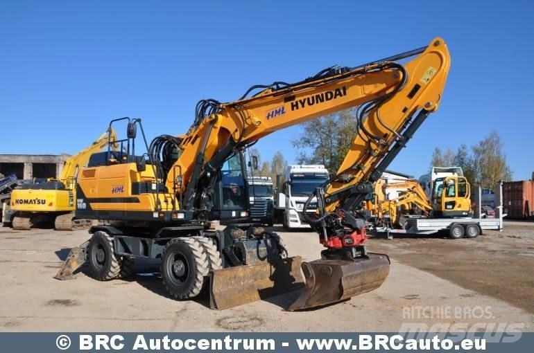 Hyundai HW160 Колісні екскаватори