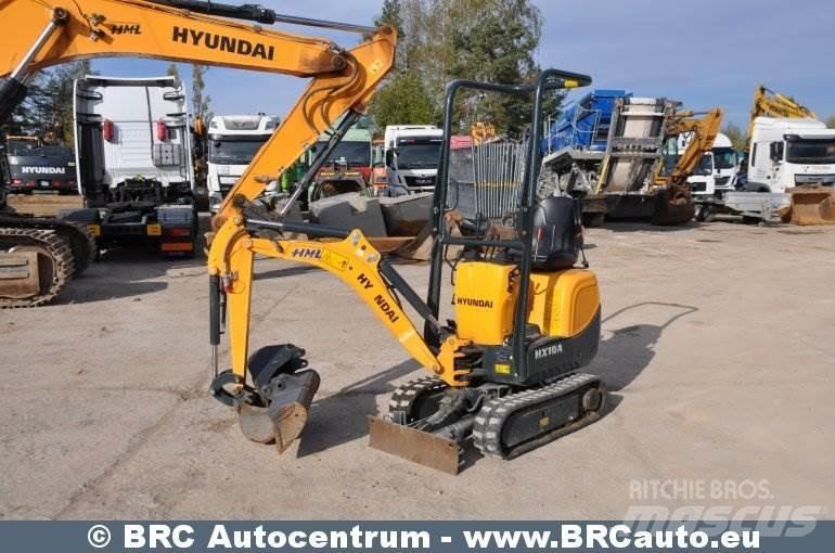 Hyundai HX10A Міні-екскаватори < 7т