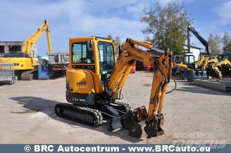 Hyundai R25Z-9AK Міні-екскаватори < 7т