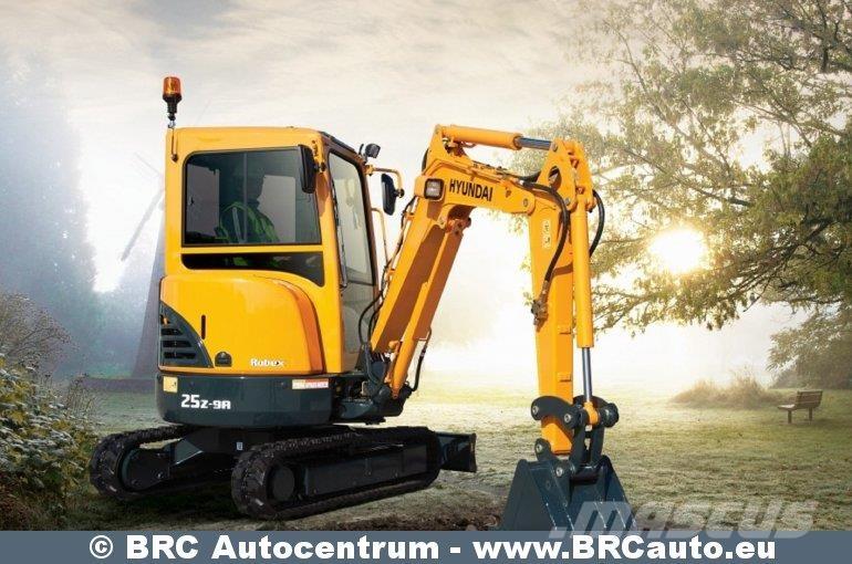 Hyundai R25Z-9AK Міні-екскаватори < 7т