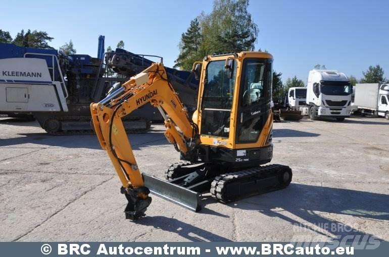 Hyundai R25Z-9AK Міні-екскаватори < 7т