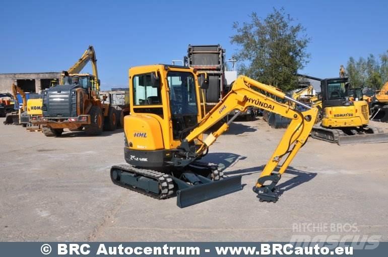 Hyundai R25Z-9AK Міні-екскаватори < 7т