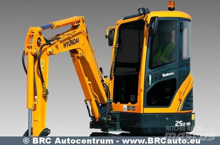 Hyundai R25Z-9AK Міні-екскаватори < 7т