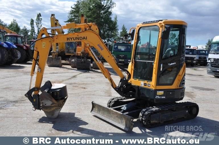 Hyundai R25Z-9AK Міні-екскаватори < 7т
