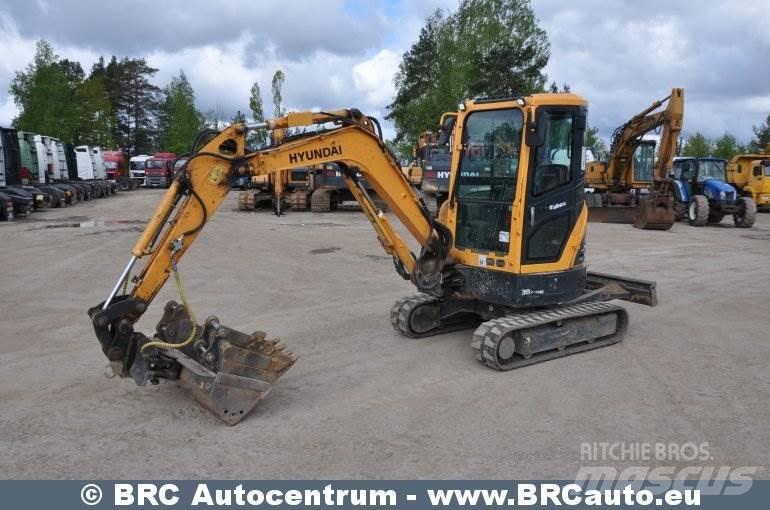 Hyundai R30Z-9AK Міні-екскаватори < 7т