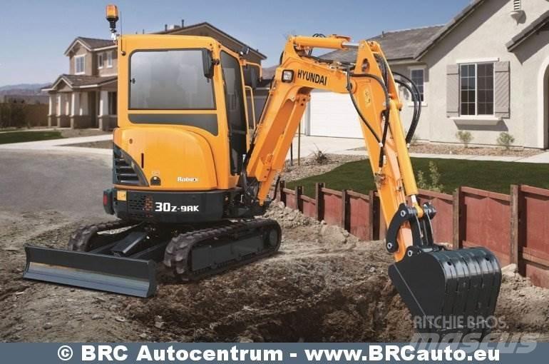 Hyundai R30Z-9AK Міні-екскаватори < 7т
