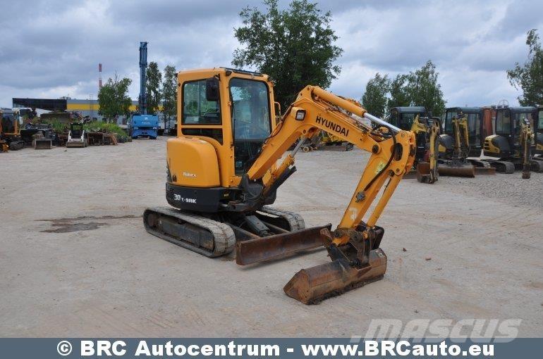 Hyundai R30Z-9AK Міні-екскаватори < 7т