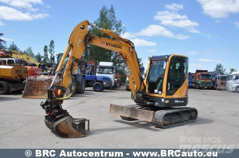 Hyundai R60CR-9A Міні-екскаватори < 7т