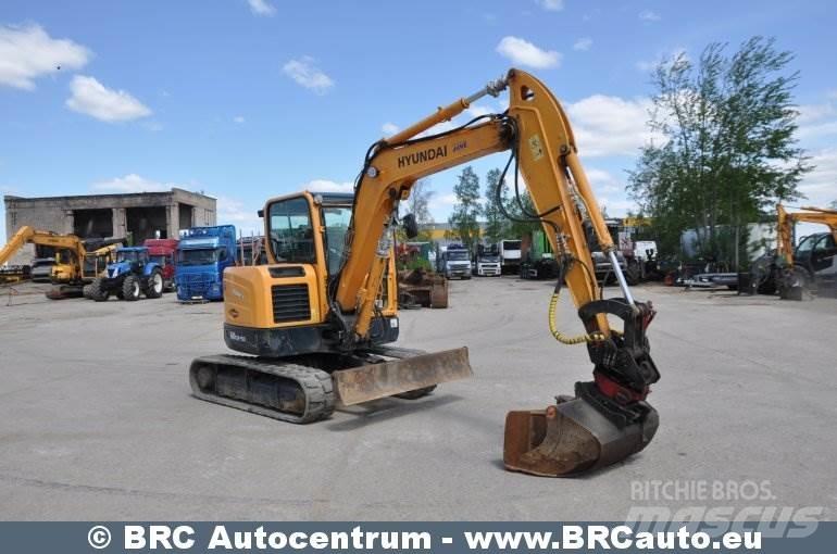 Hyundai R60CR-9A Міні-екскаватори < 7т