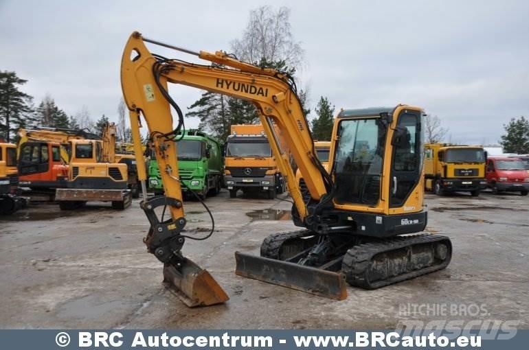 Hyundai R60CR-9A Гусеничні екскаватори