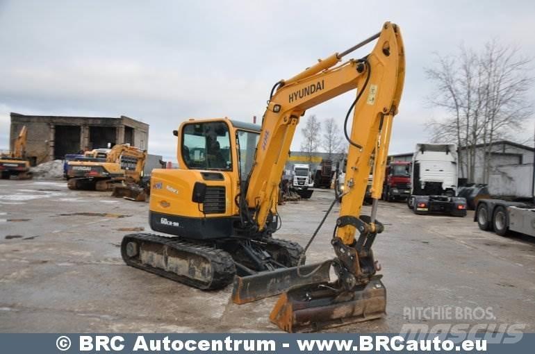 Hyundai R60CR-9A Гусеничні екскаватори