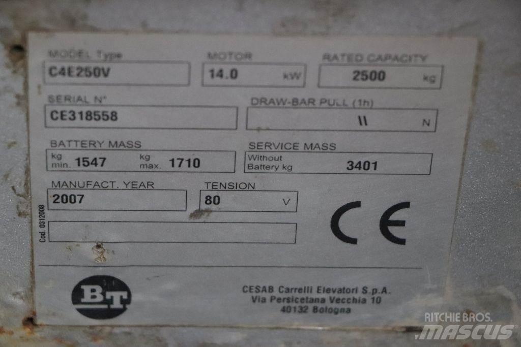 BT C4E250V Електронавантажувачі