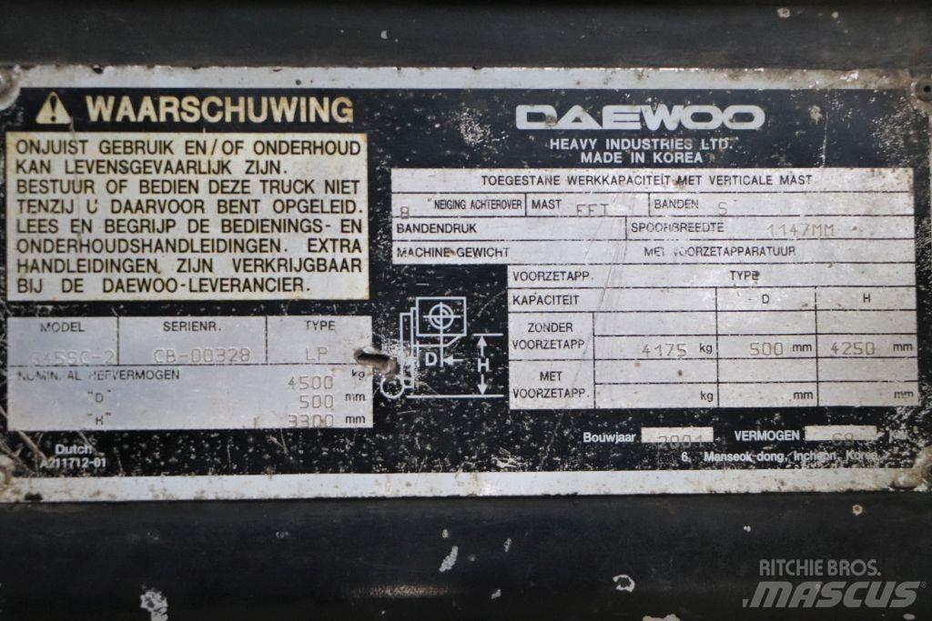 Daewoo G45SC-2 Газові навантажувачі