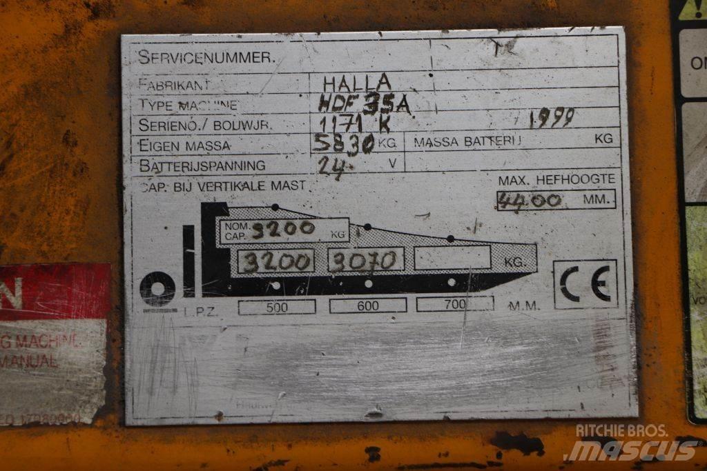 Halla HDF35A Дизельні навантажувачі