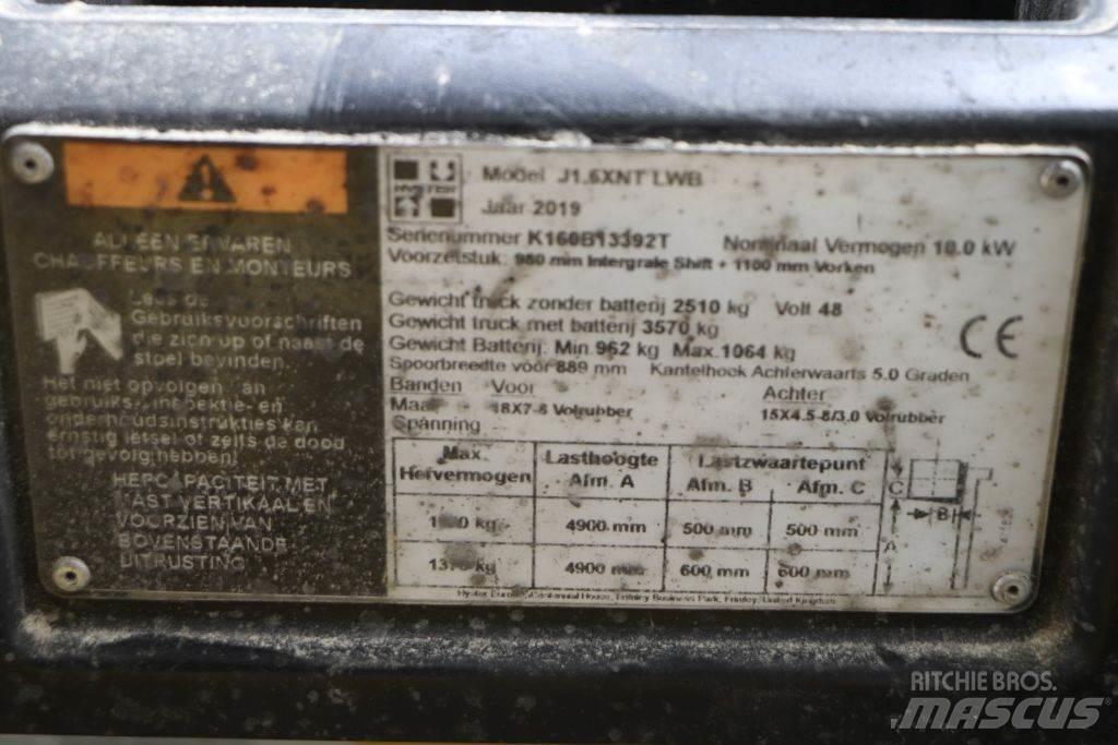 Hyster J1.6XNT Електронавантажувачі