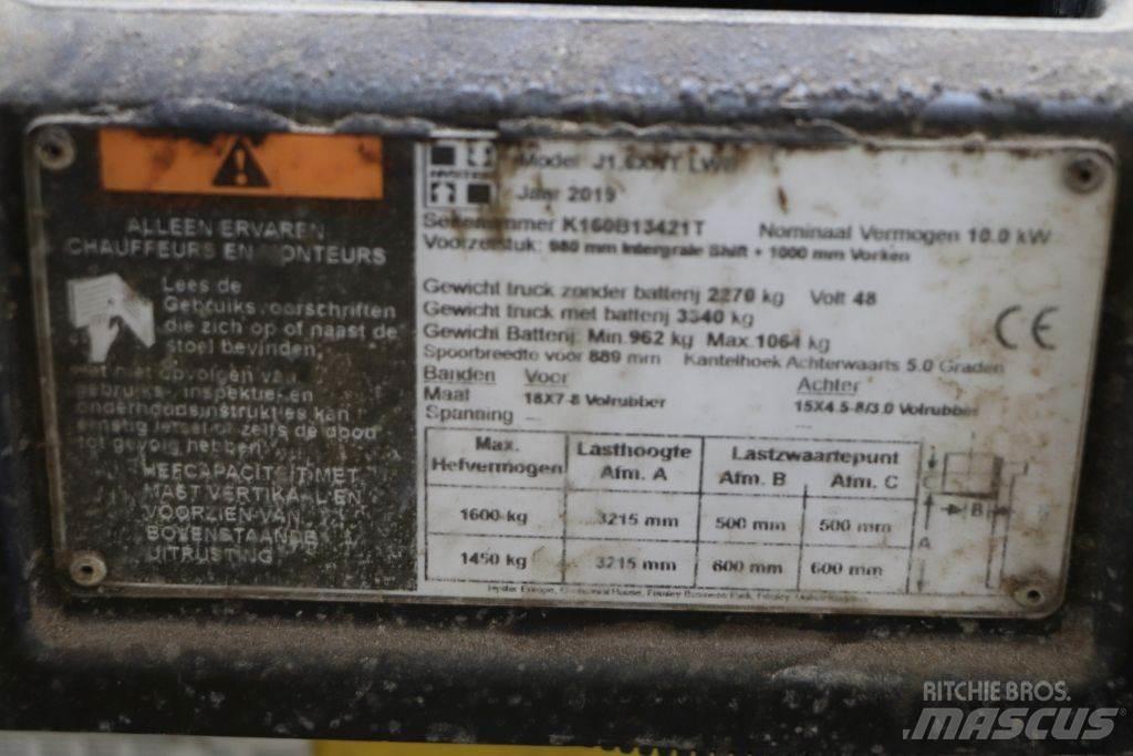 Hyster J1.6XNT Електронавантажувачі