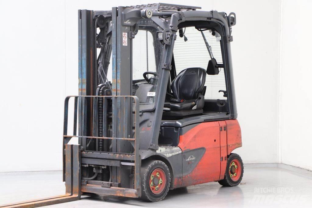 Linde E16P-02 Електронавантажувачі