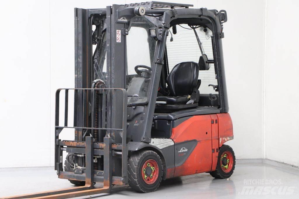 Linde E16P-02 Електронавантажувачі