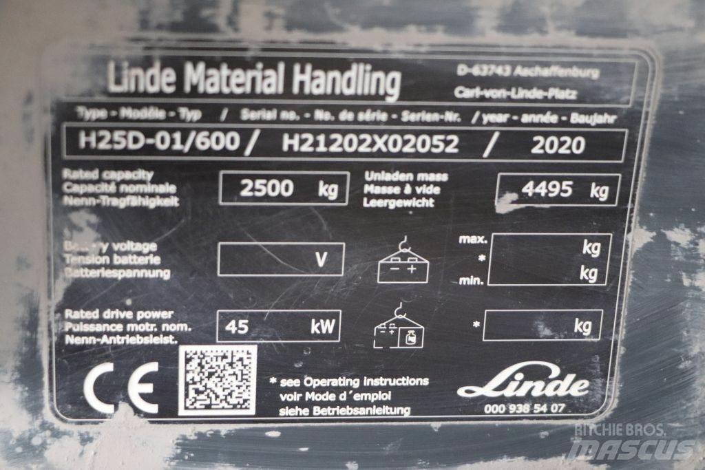 Linde H25D-01/600 Дизельні навантажувачі