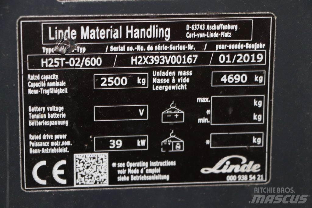 Linde H25T-02/600 Газові навантажувачі