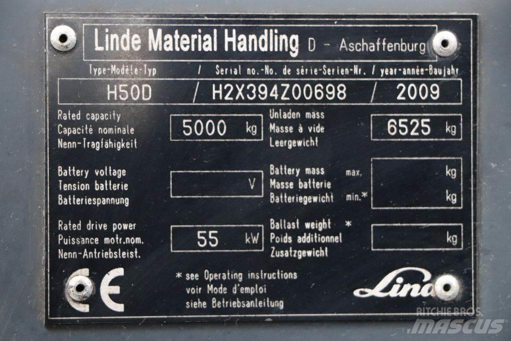 Linde H50D Дизельні навантажувачі