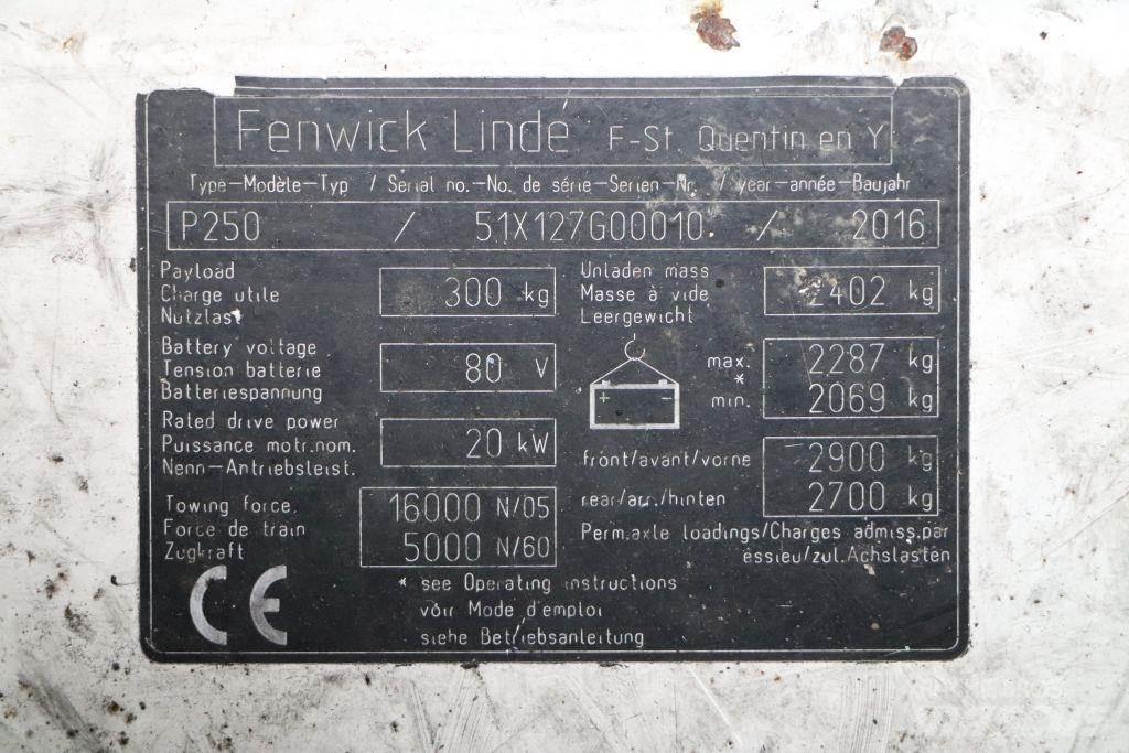 Linde P250 Тягачі колісні
