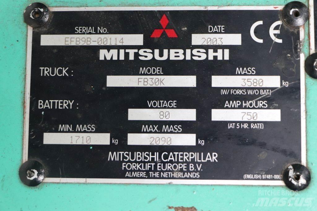 Mitsubishi FB30K Електронавантажувачі