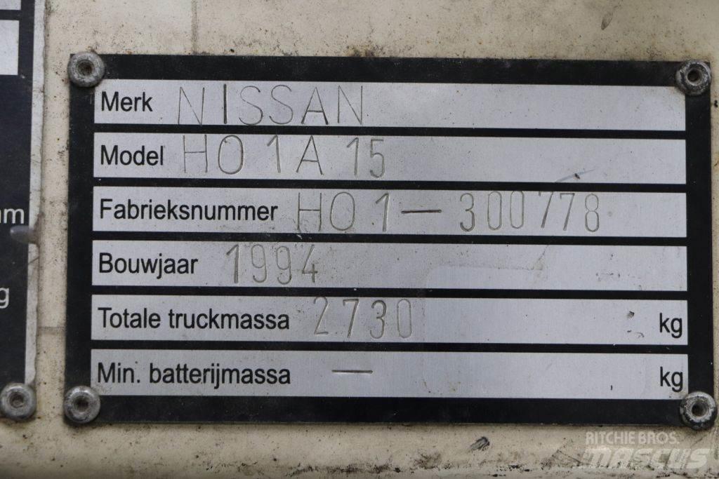 Nissan H01A15 Газові навантажувачі