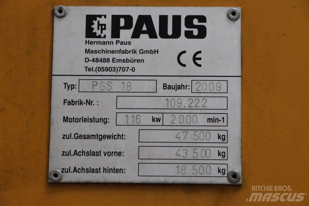 Paus PGS 18 Дизельні навантажувачі