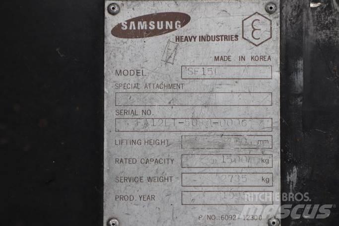 Samsung SF15L Газові навантажувачі