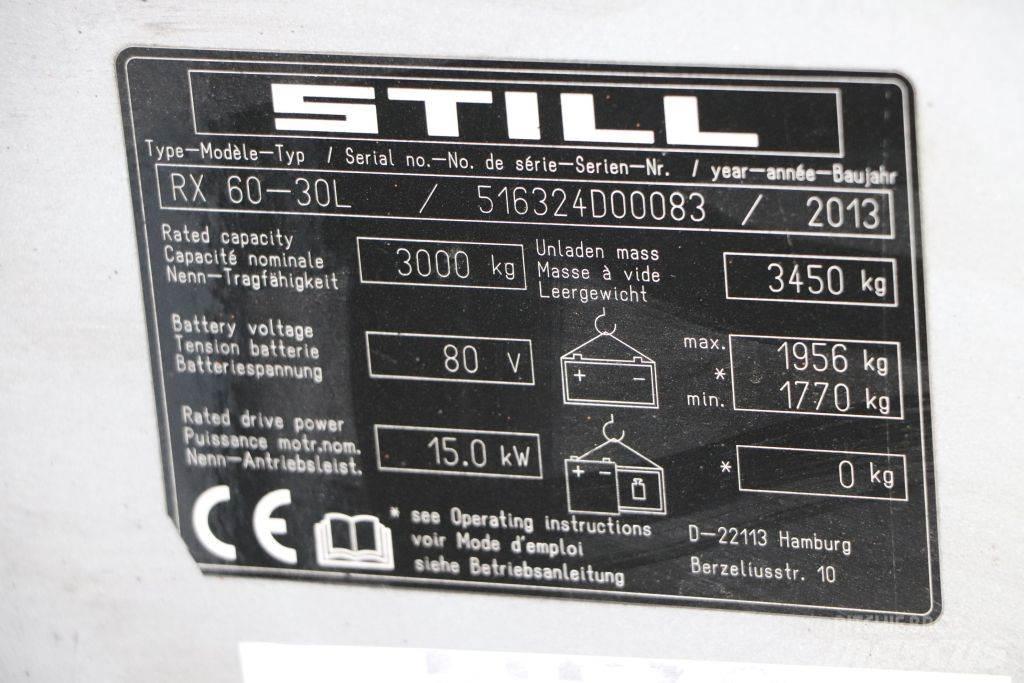 Still RX60-30L Електронавантажувачі