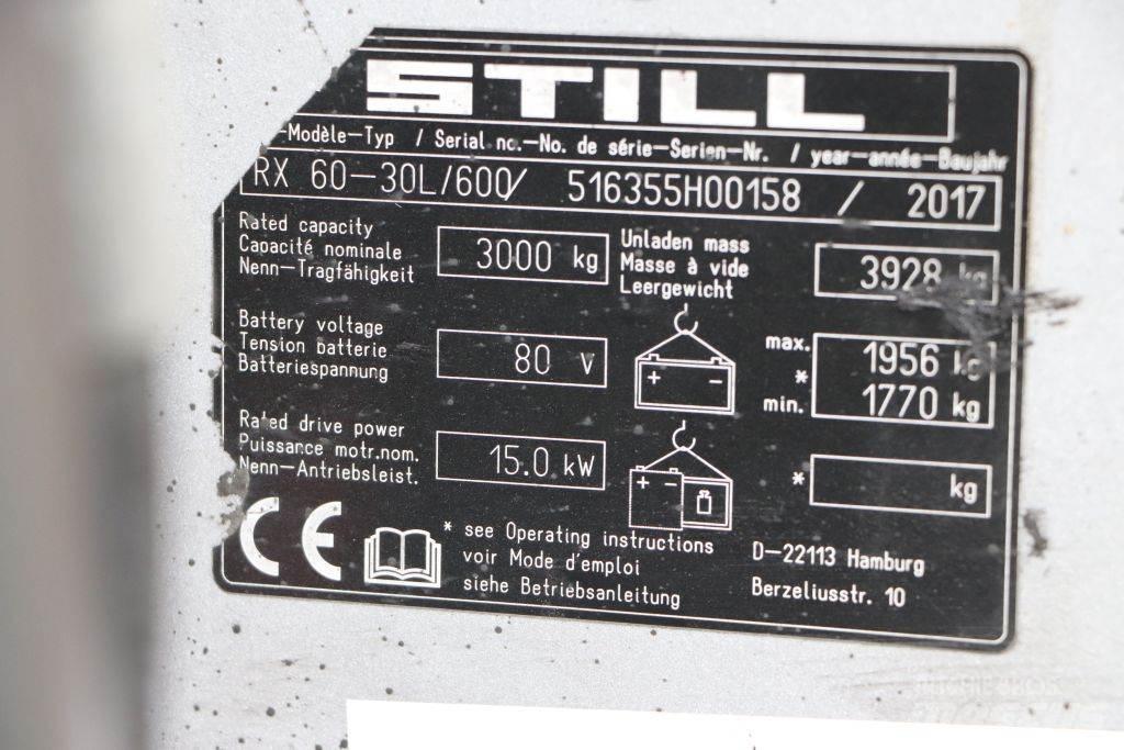 Still RX60-30L/600 Електронавантажувачі