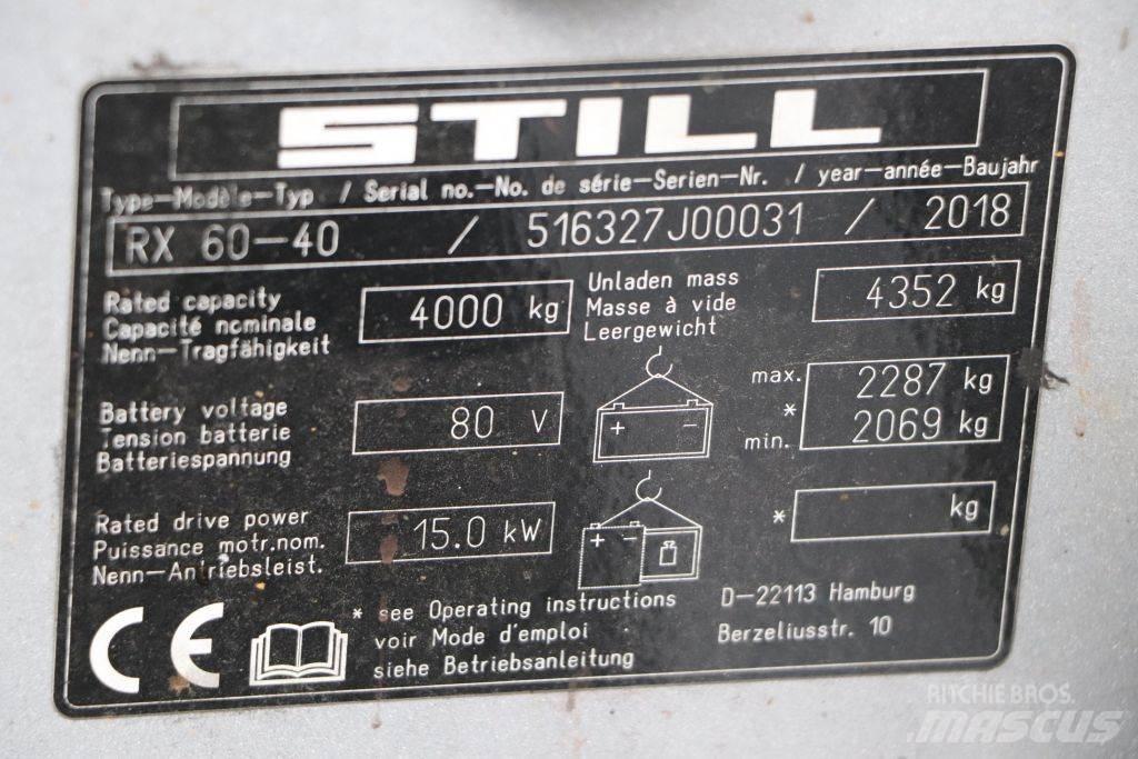 Still RX60-40 Електронавантажувачі