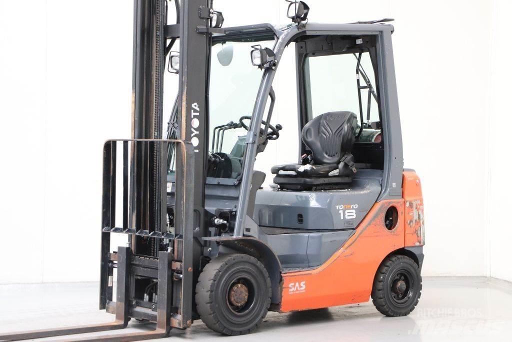 Toyota 02-8FGF18 Газові навантажувачі