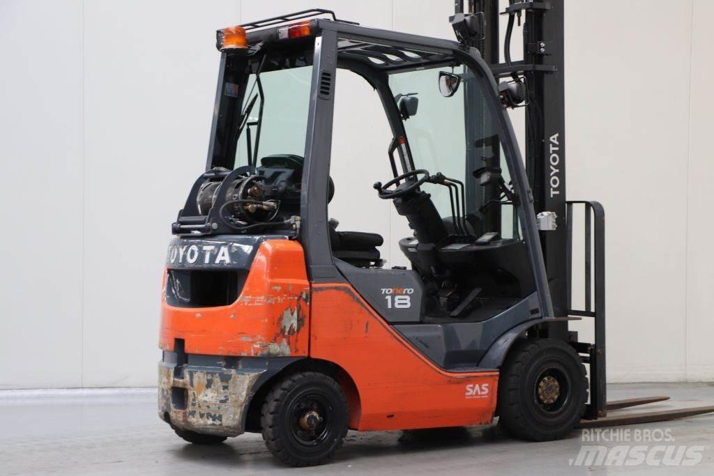Toyota 02-8FGF18 Газові навантажувачі