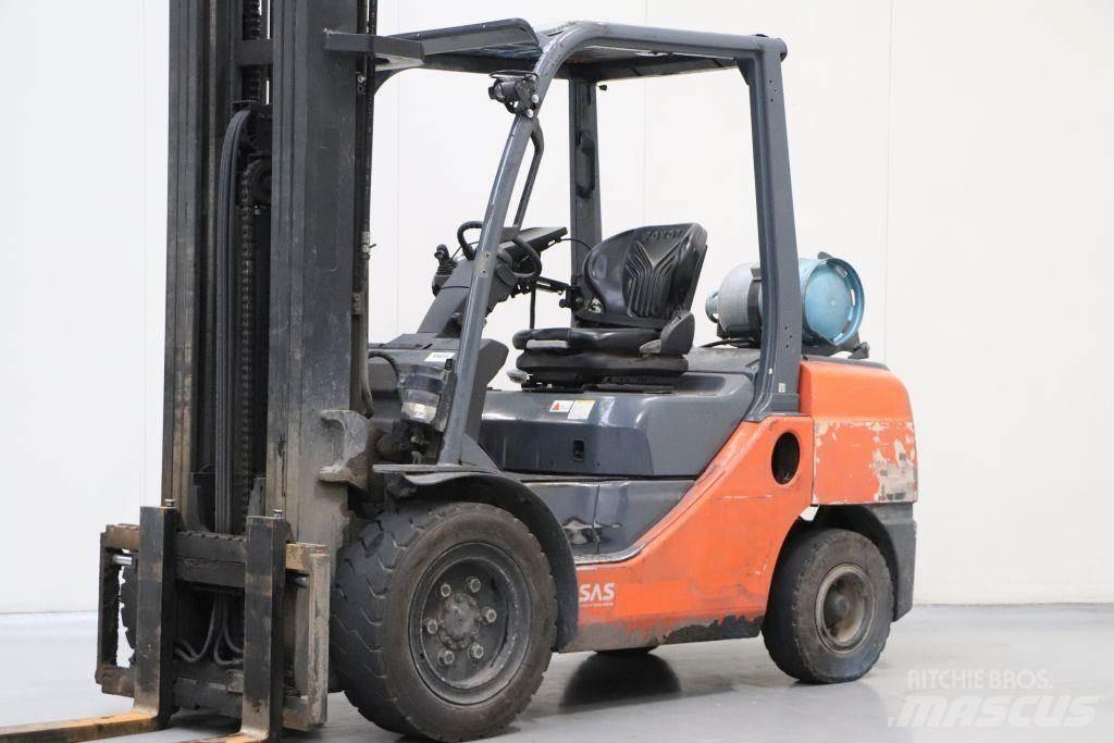 Toyota 02-8FGJF35 Газові навантажувачі