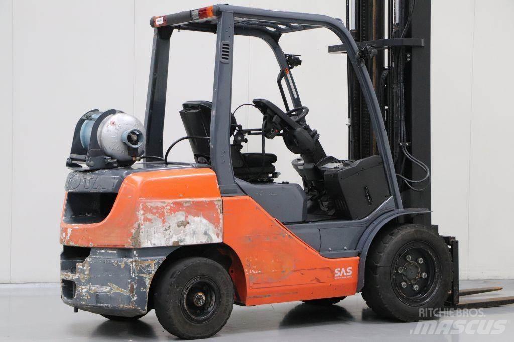 Toyota 02-8FGJF35 Газові навантажувачі