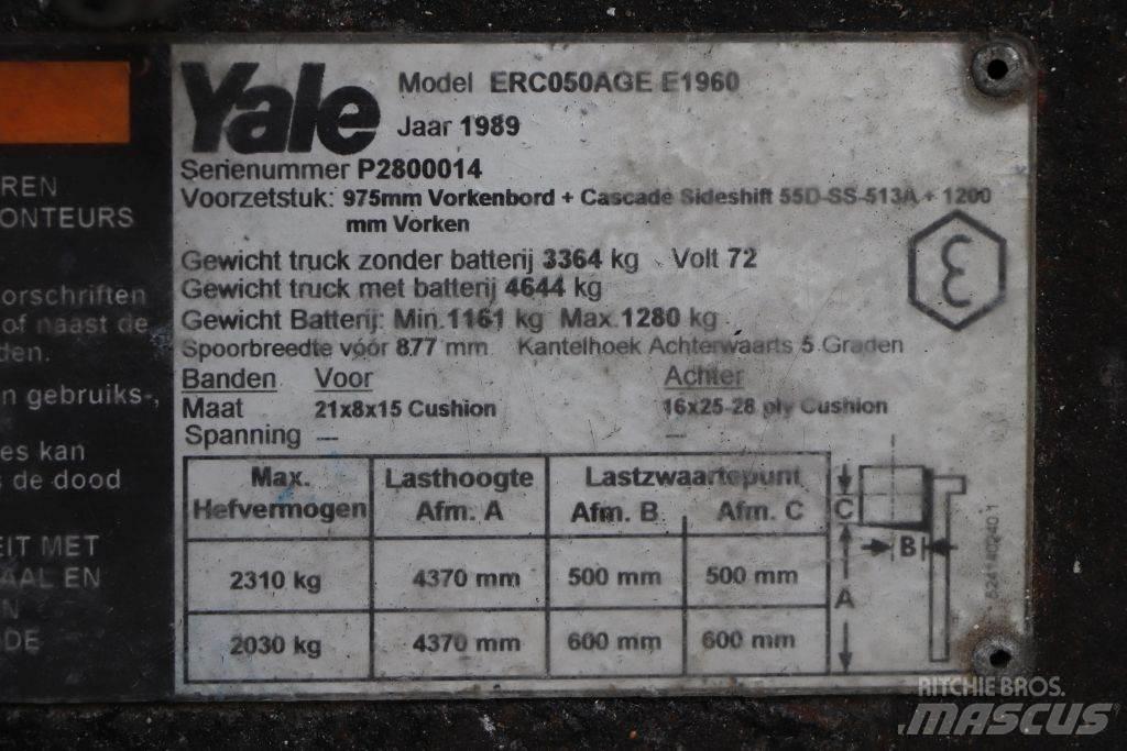 Yale ERC050AGE Електронавантажувачі