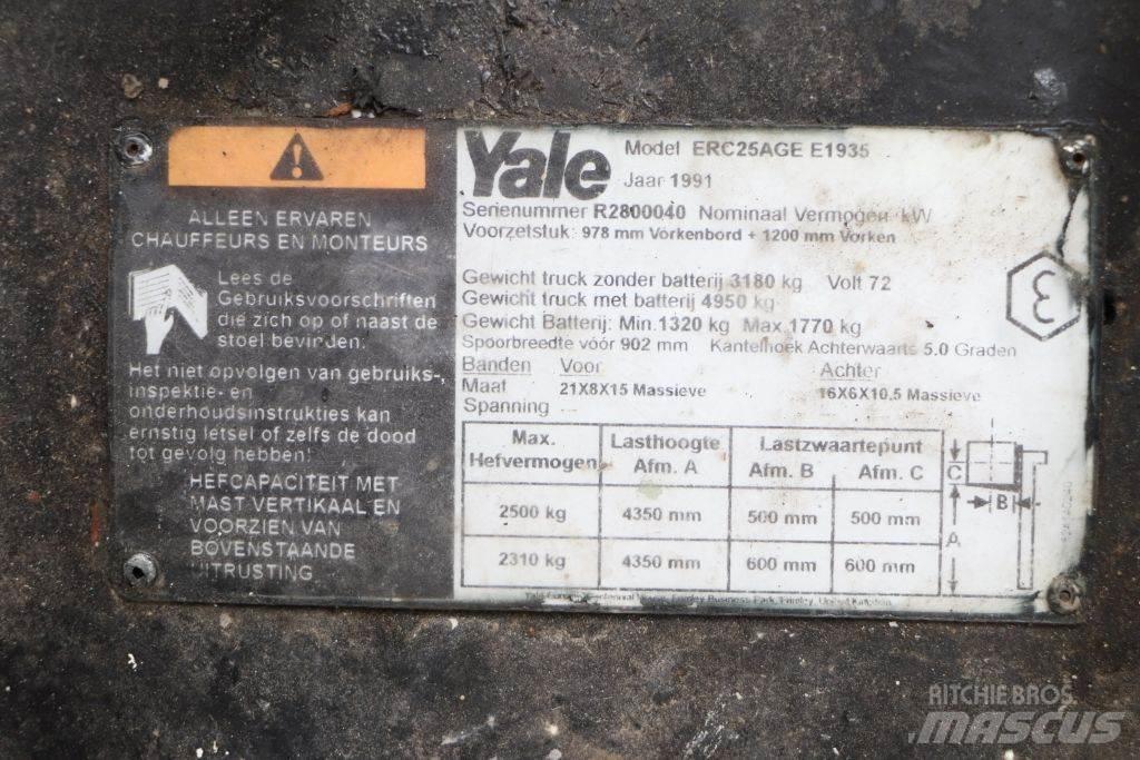 Yale ERC25AGE Електронавантажувачі